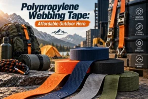 polypropylene webbing tape is the go-to choice for durable, cost-effective outdoor and industrial gear solutions.