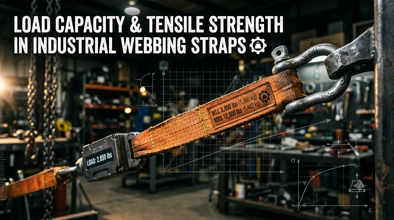 Load Capacity & Tensile Strength in Webbing Straps